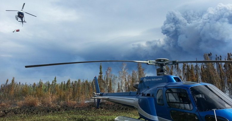 Вертолет пожарный