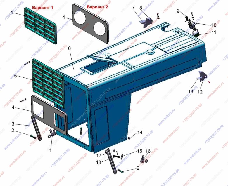 Фиксатор капота мтз 80