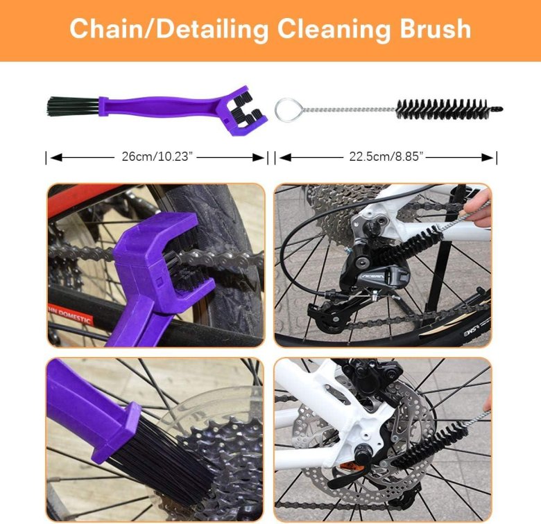 Щетка для чистки цепи