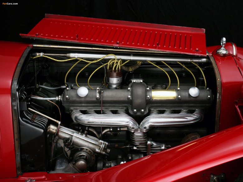 Alfa romeo 8c 2300 engine