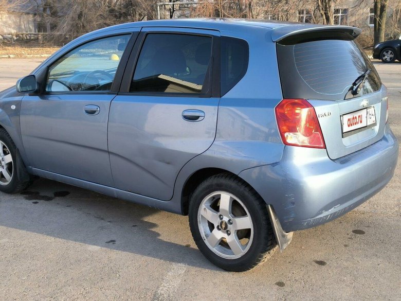 Шевроле авео 2007 хэтчбек 1.2