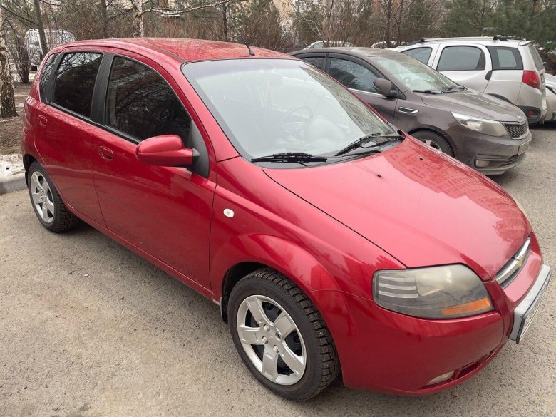 Chevrolet aveo хэтчбек 2007