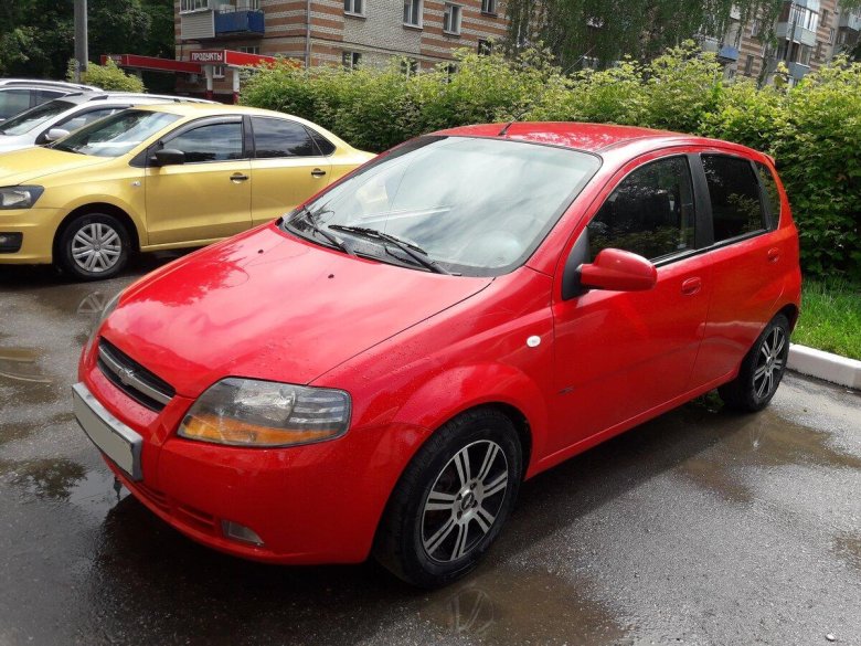 Chevrolet Aveo хэтчбек 2007