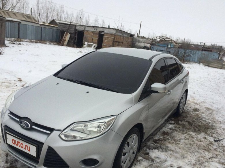 Форд фокус 3 седан серебристый тонированный