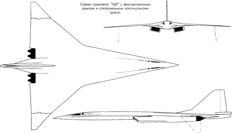 Ту-135 стратегический сверхзвуковой бомбардировщик
