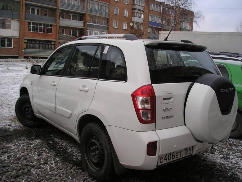 Chery tiggo t11 белый