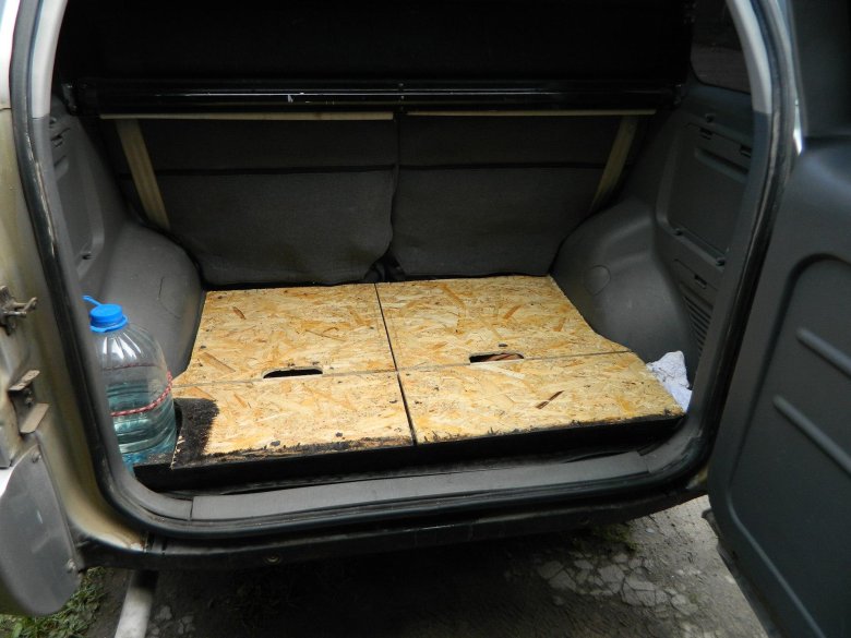 Фальшпол в багажник чери тигго т11