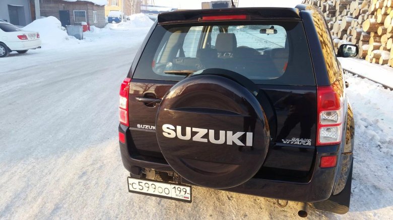 Сузуки Гранд Витара сзади