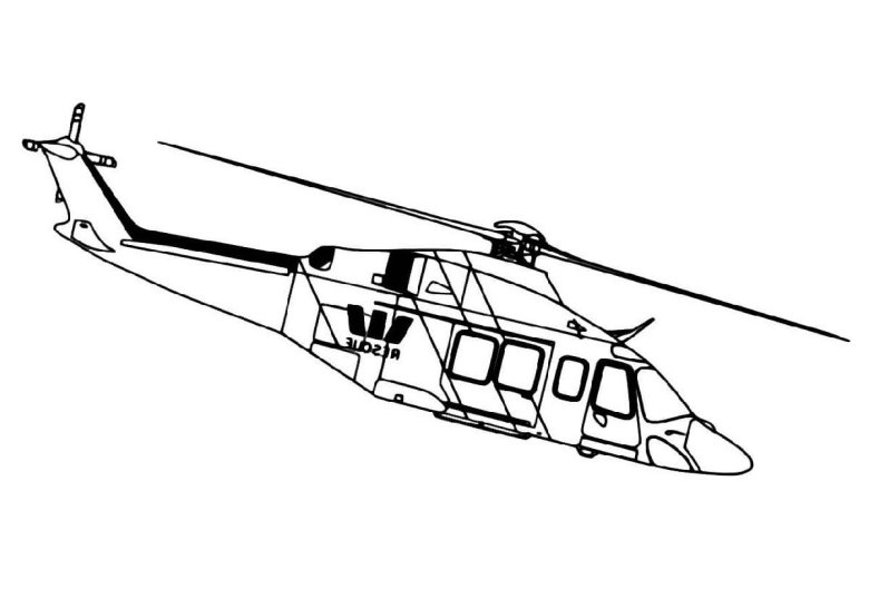 Вертолет карандашом