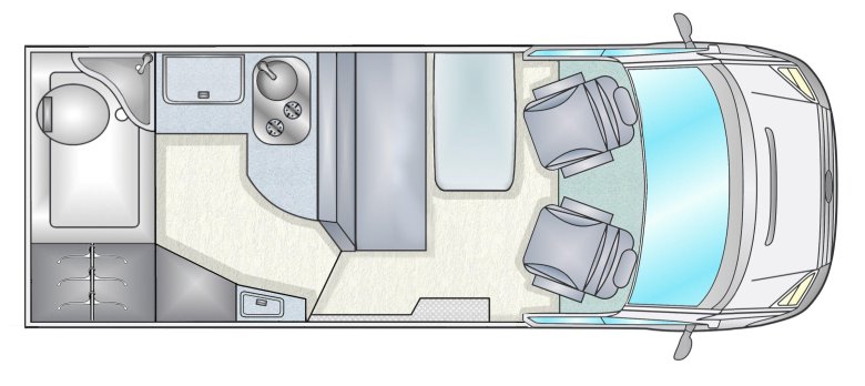 Автодом ford transit планировка