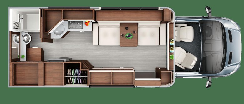 Планировка автодома