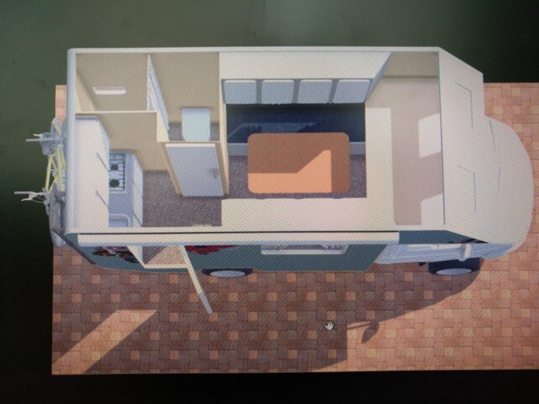 Планировка дома на колесах