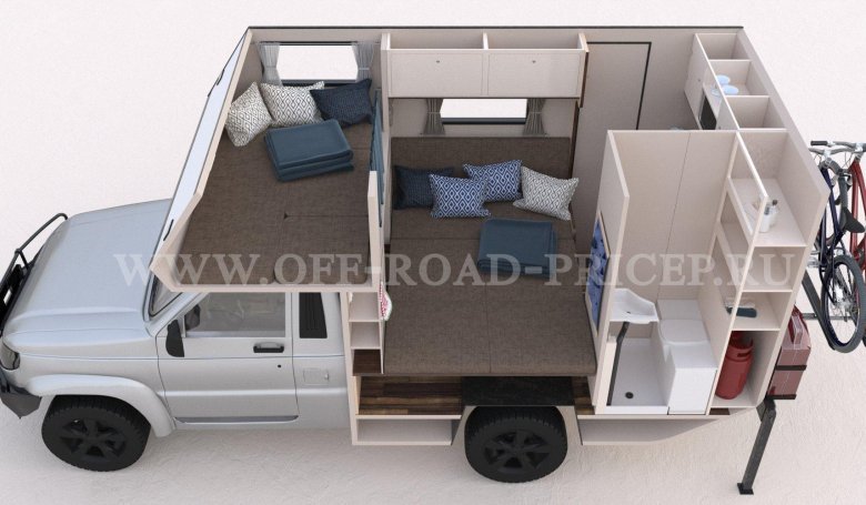 Уаз профи автодом кемпер