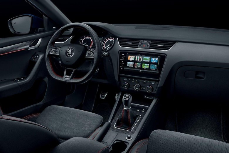 Skoda octavia rs 2017 interior