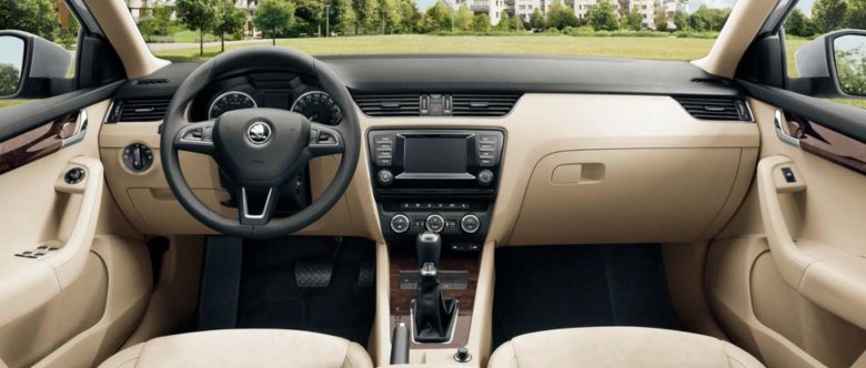 Skoda octavia 2015 салон