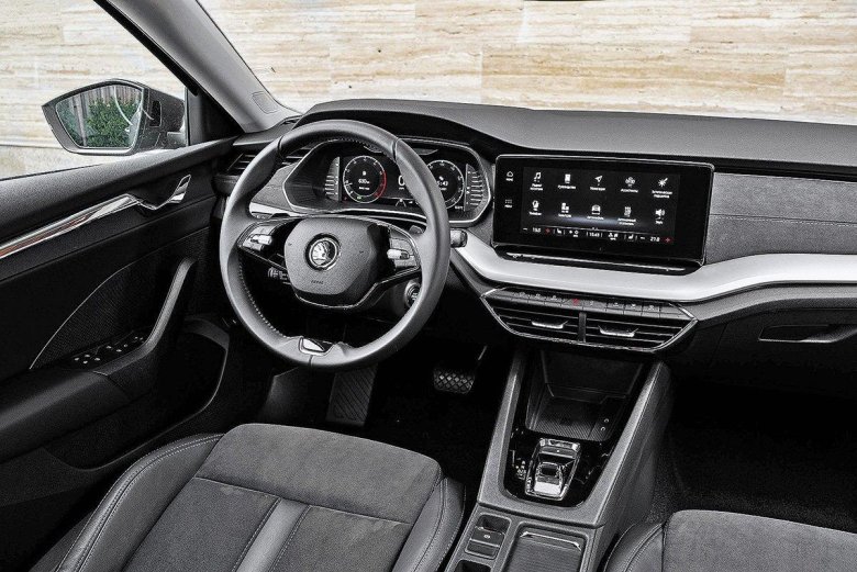 Шкода октавия 2021 салон