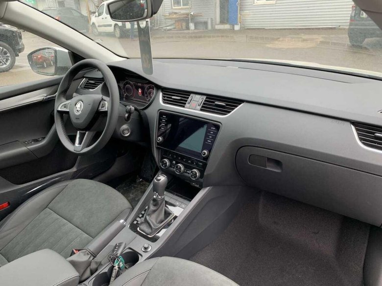 Octavia a7 рестайлинг салон