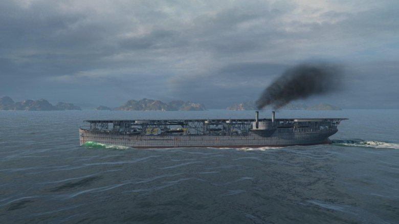 Японский авианосец синано