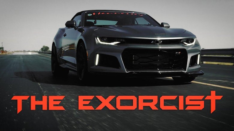 Hennessey Exorcist Camaro zl1 2017