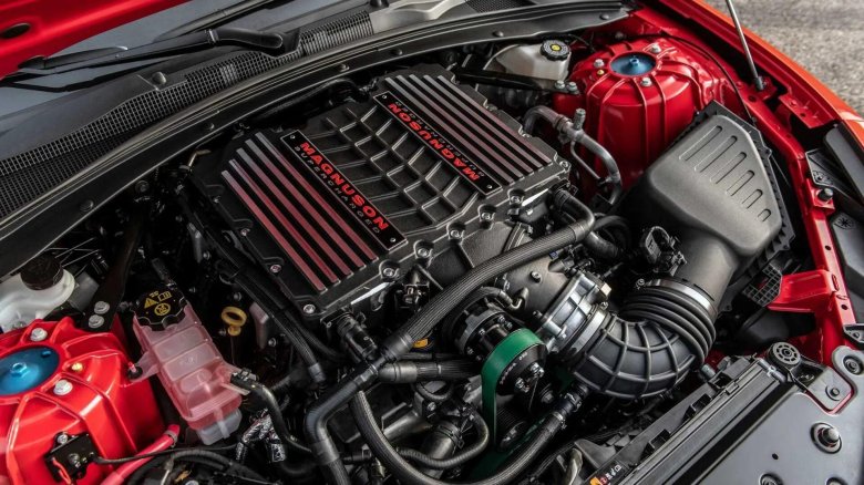 Шевроле Камаро с нагнетателем