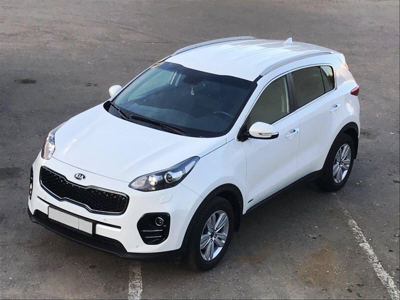 Киа Спортейдж 4 белый