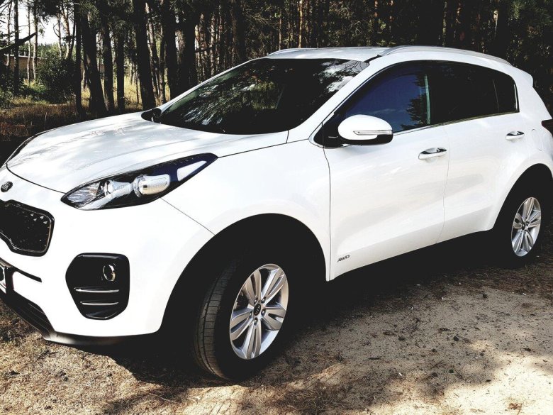 Kia Sportage 4 белая