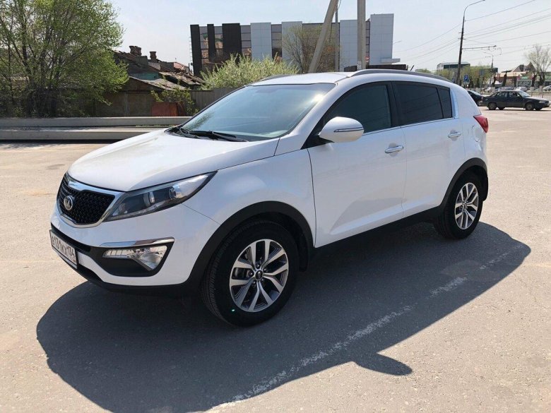 Kia Sportage 2014 белый