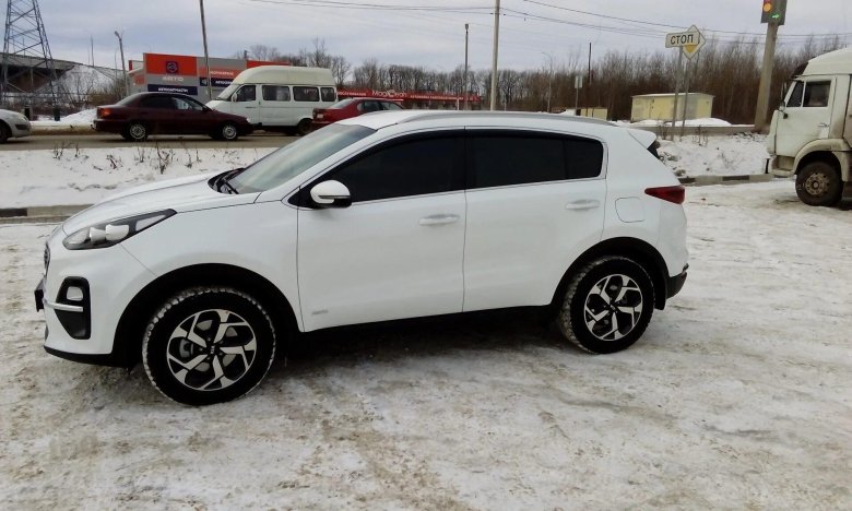 Kia Sportage 4 белая