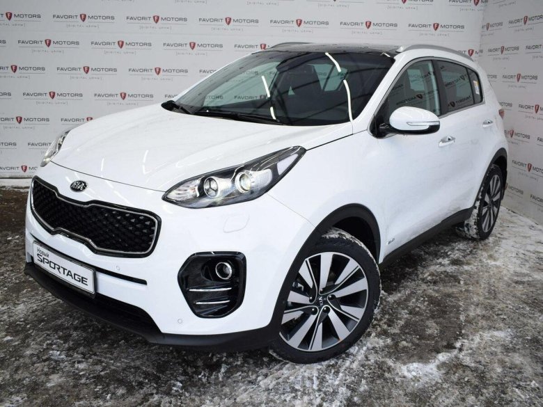Kia Sportage 2018 белый