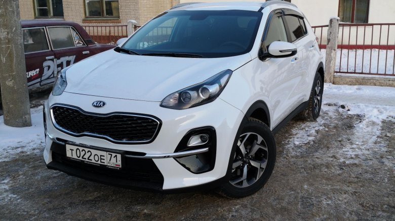 Kia Sportage 4 белая