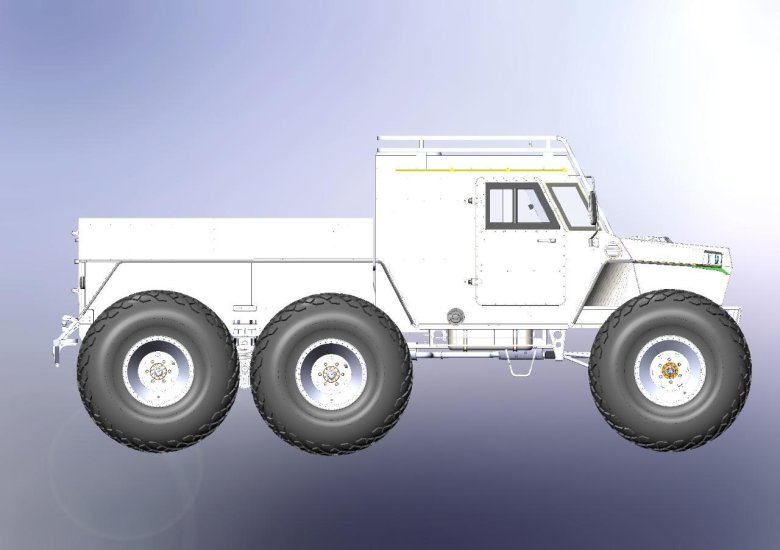 Макет вездехода