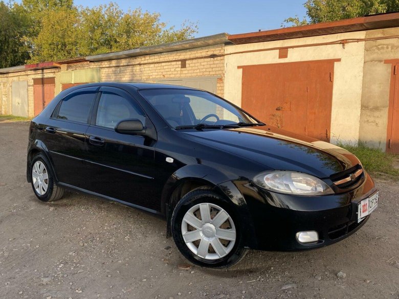 Лачетти 2008 года черная