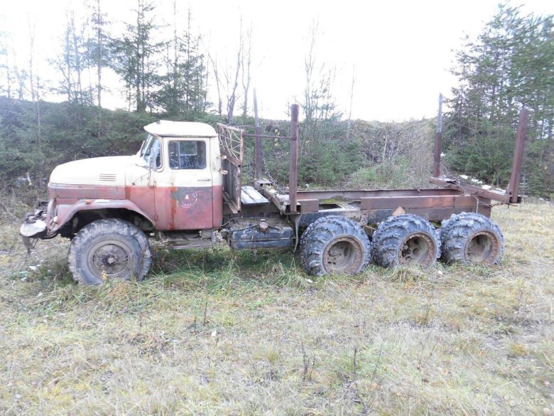 Зил 131 лесовоз