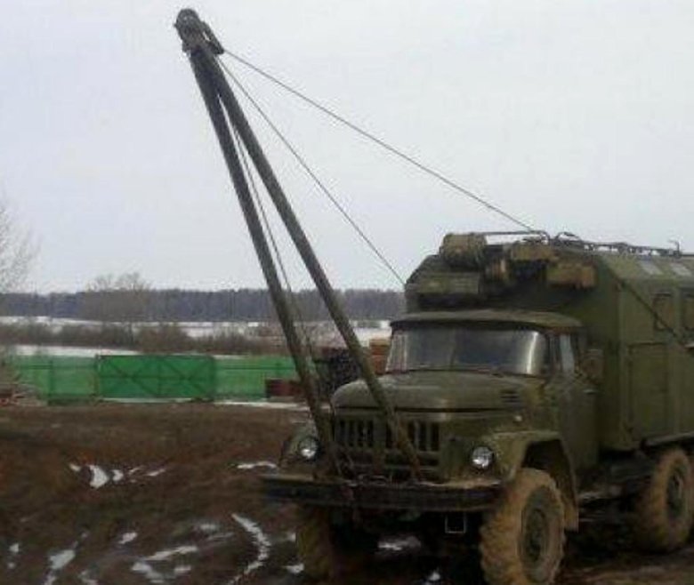 Зил 131 мто кран стрела