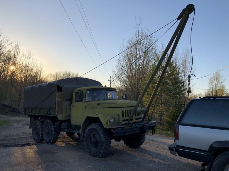 Зил 131 кран стрела