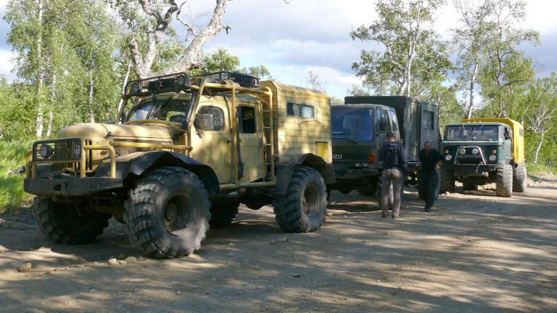 Газ 66 шишига вездеход