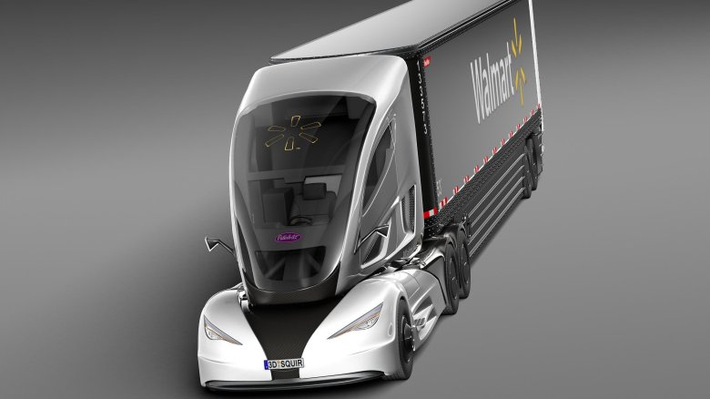 Тесла гибрид трак