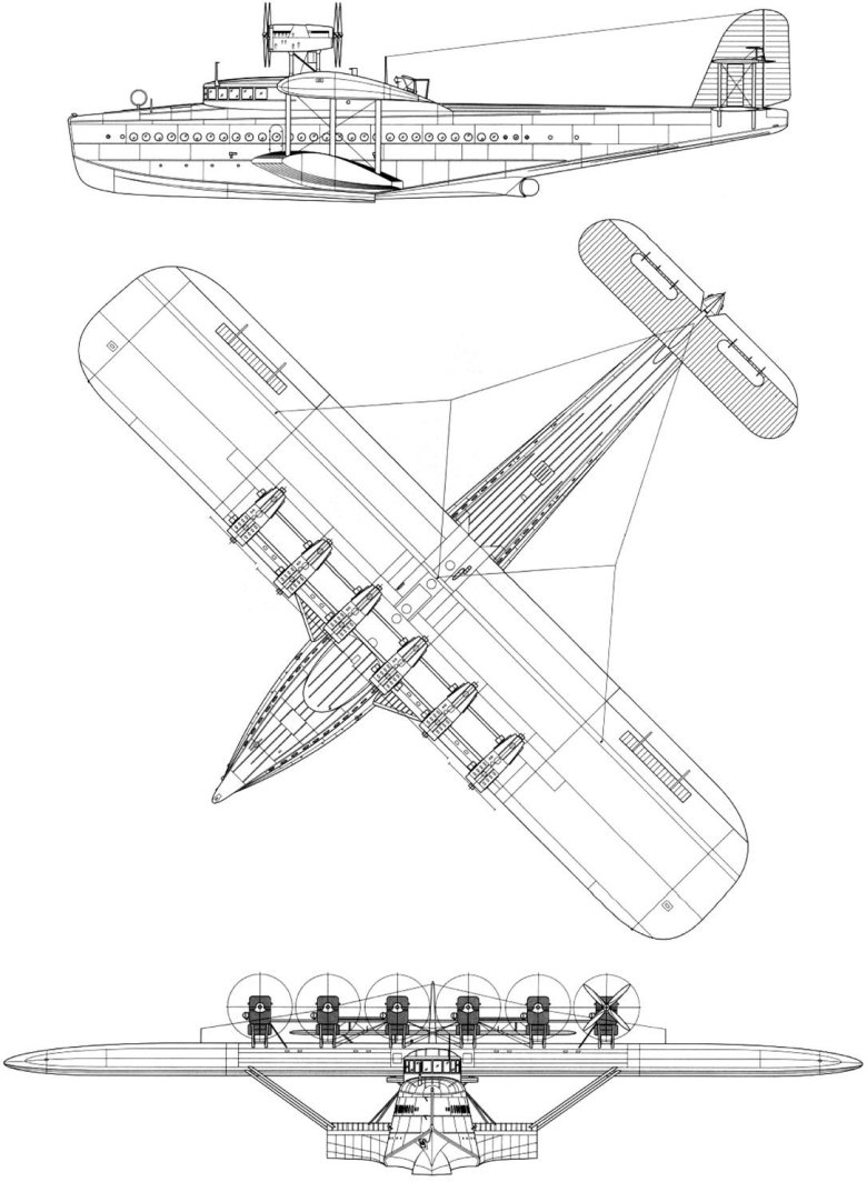 Каталина самолет-амфибия чертежи