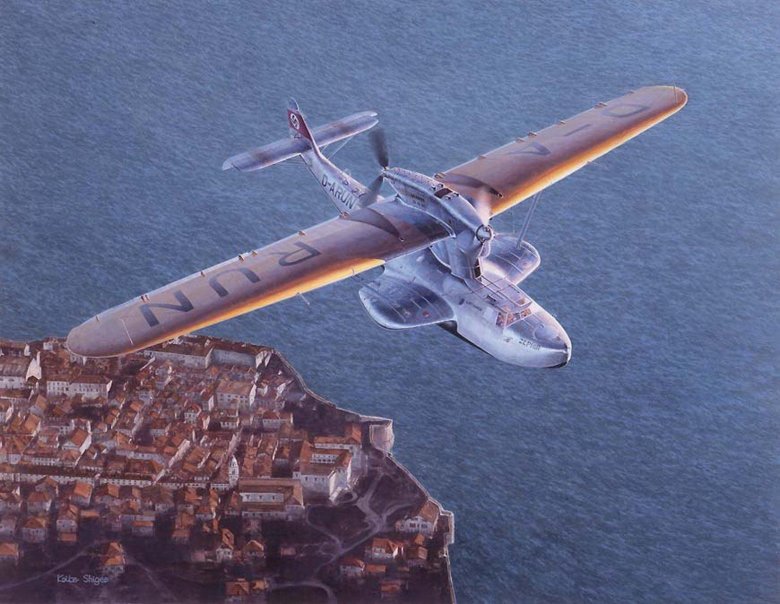 Летающая лодка дорнье 18
