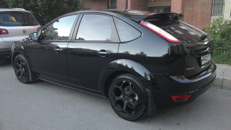 Ford focus 2 st черный