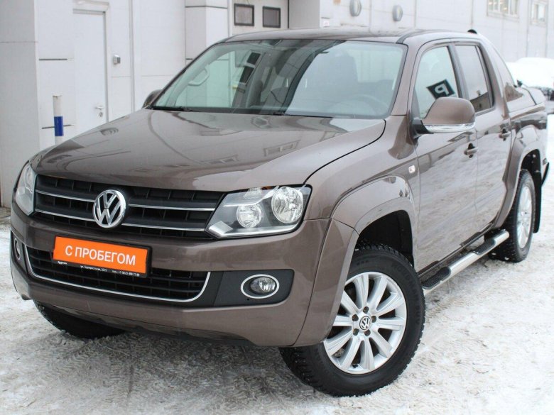 Фольксваген Амарок i 2.0d MT (180 Л.С.) черный с пробегом от собственника