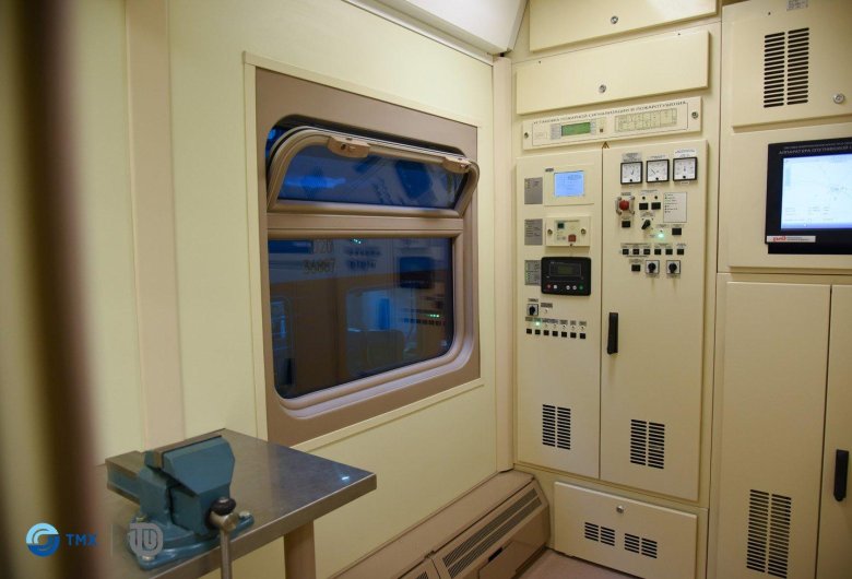 Купе проводника вагона твз