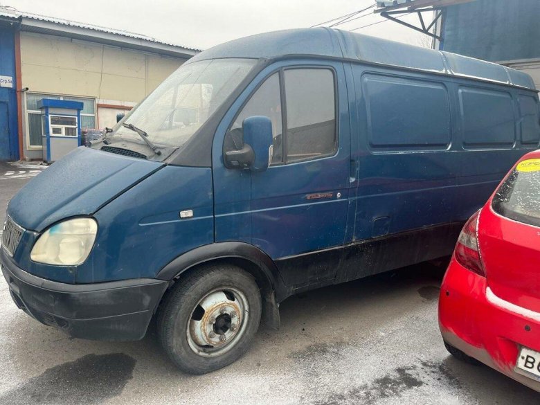 Газ газель 2705 синяя цельнометаллическая