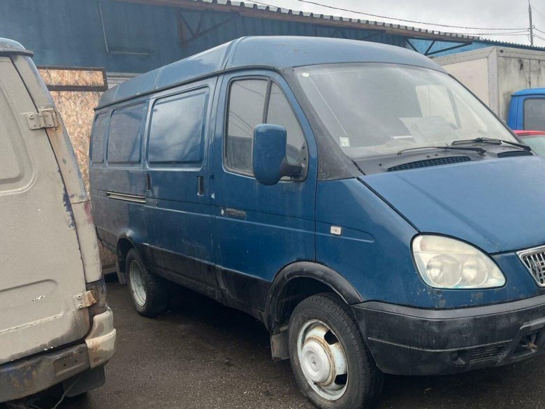 Газ газель 2705 синяя цельнометаллическая