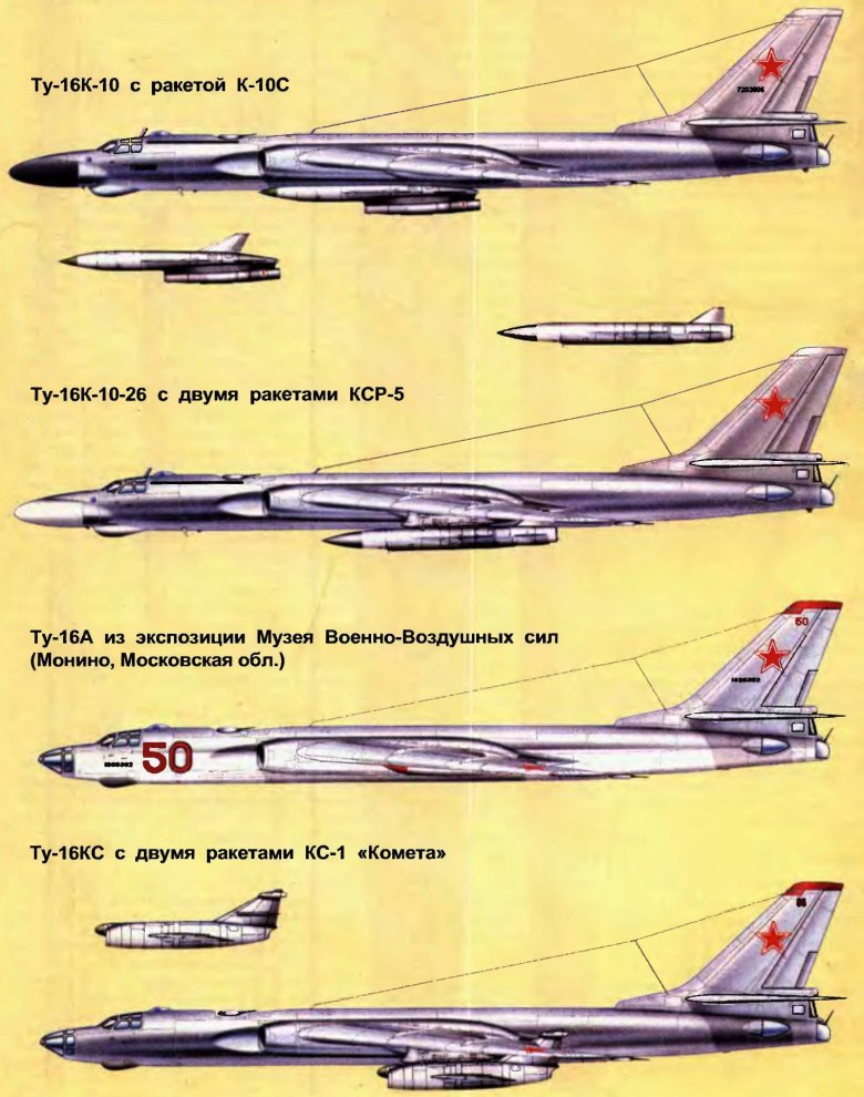 Самолет ту 16