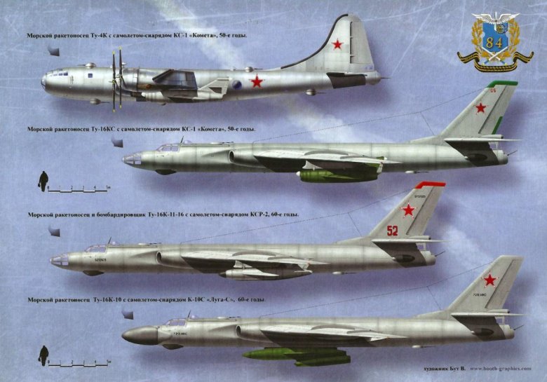 Ту-16 реактивный самолёт ссср
