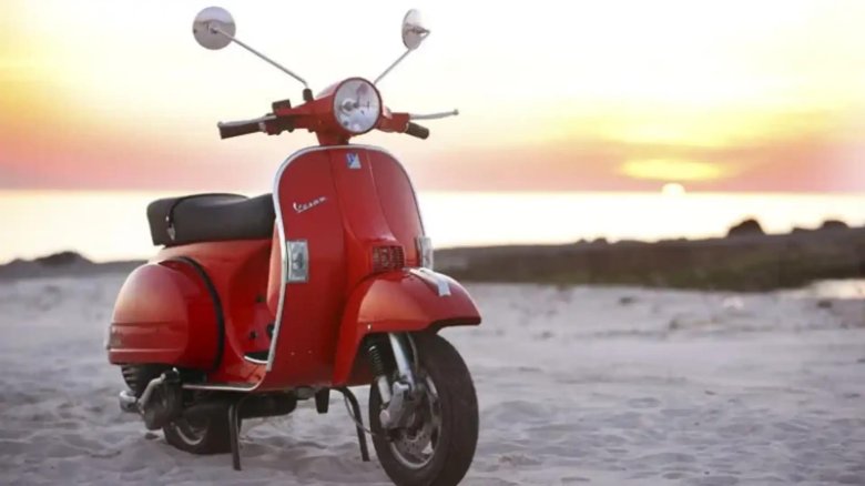 Мотороллер vespa