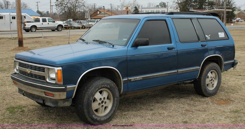 Chevrolet blazer 1991