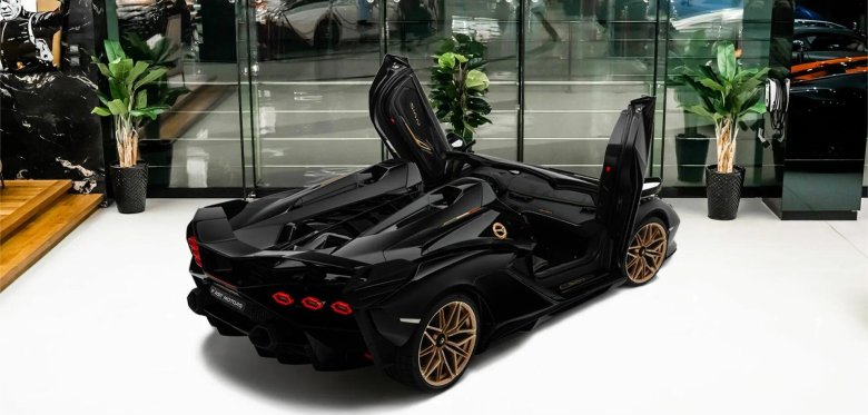 Lamborghini sian roadster