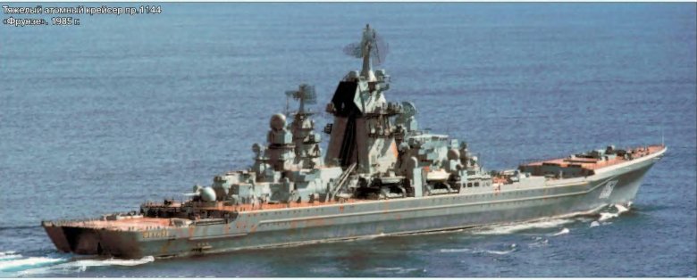 Атомные крейсера проекта 1144 орлан